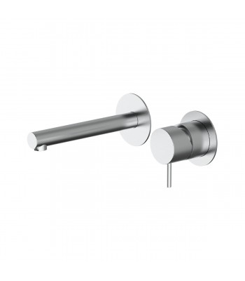 Build in wash basin mixer without pop-up waste 