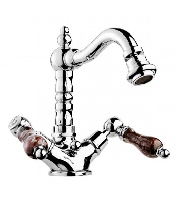 Bidet monoforo con bocca girevole e scarico - 1” 1/4”